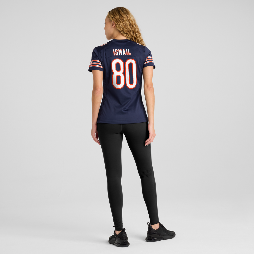 Qadir Ismail Chicago Bears Women's Team Game Jersey - Navy