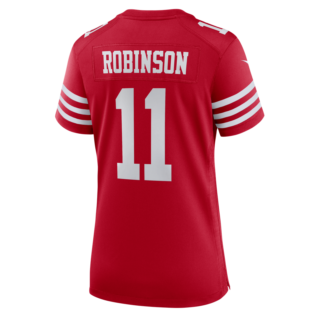 Demarcus Robinson San Francisco 49ers Women's Team Game Jersey - Scarlet
