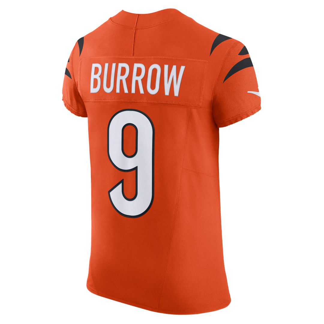 Joe Burrow Cincinnati Bengals Team Vapor F.U.S.E. Elite Jersey - Orange