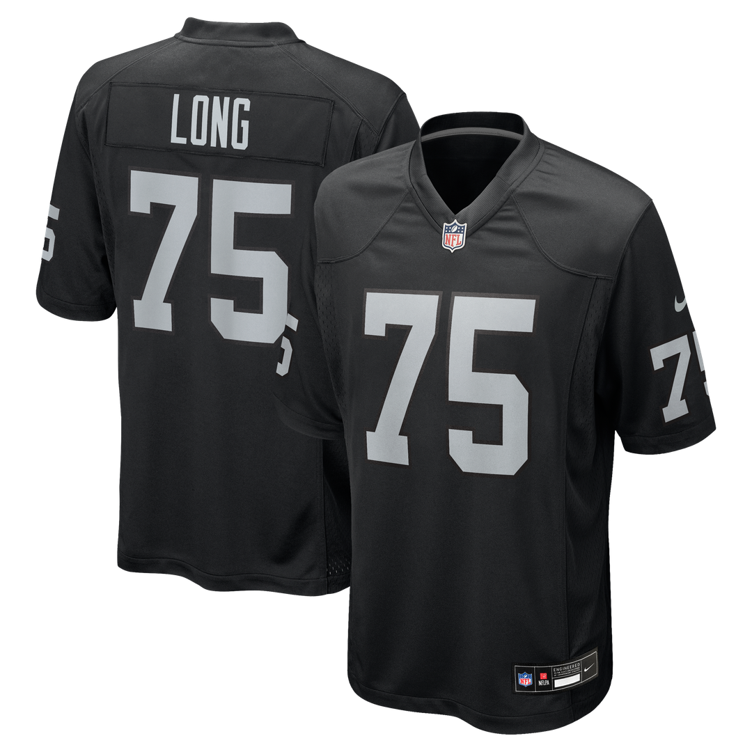 Howie Long Las Vegas Raiders Game Retired Player Jersey - Black