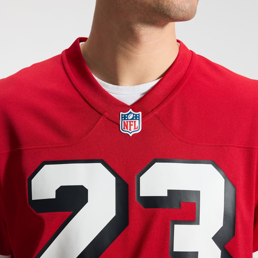 Christian McCaffrey San Francisco 49ers Alternate Game Player Jersey - Scarlet