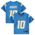 Justin Herbert Los Angeles Chargers Preschool Game Jersey - Powder Blue