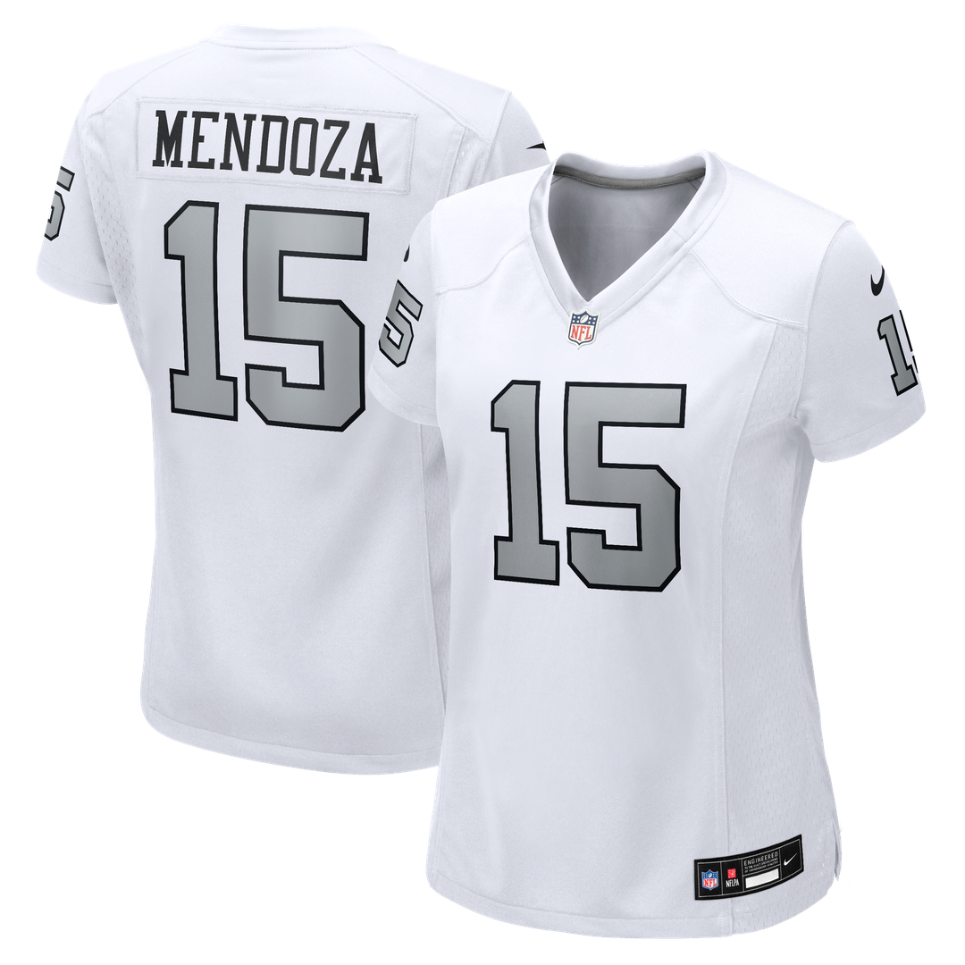 Fernando Mendoza Las Vegas Raiders Women's Alternate Game Jersey - White
