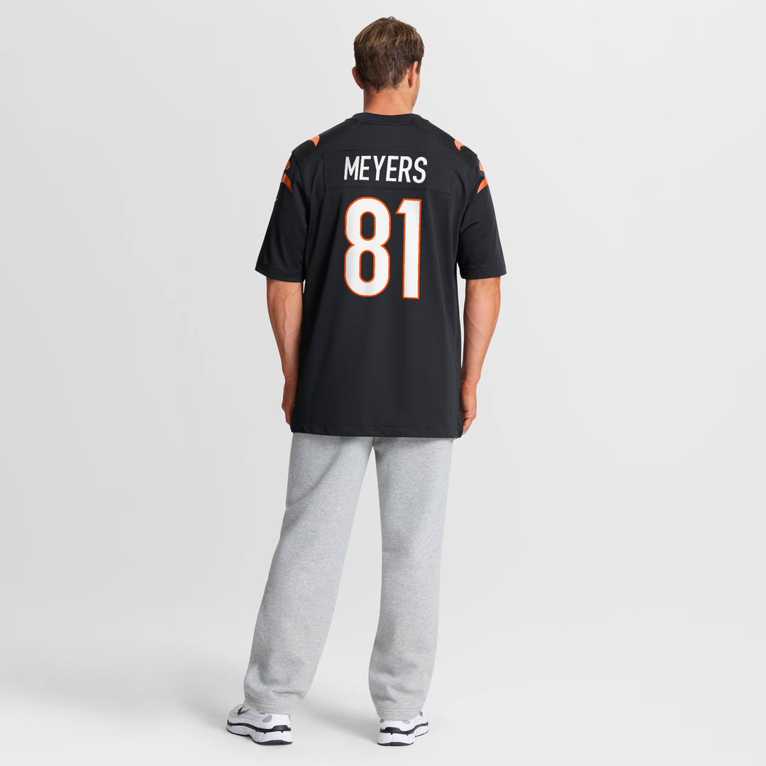 Dohnte Meyers Cincinnati Bengals Team Game Jersey - Black