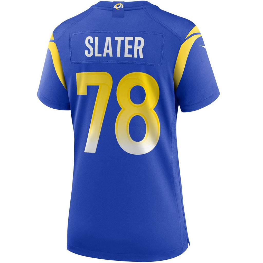 Jackie Slater Los Angeles Rams Women's Game Retired Player Jersey - Royal