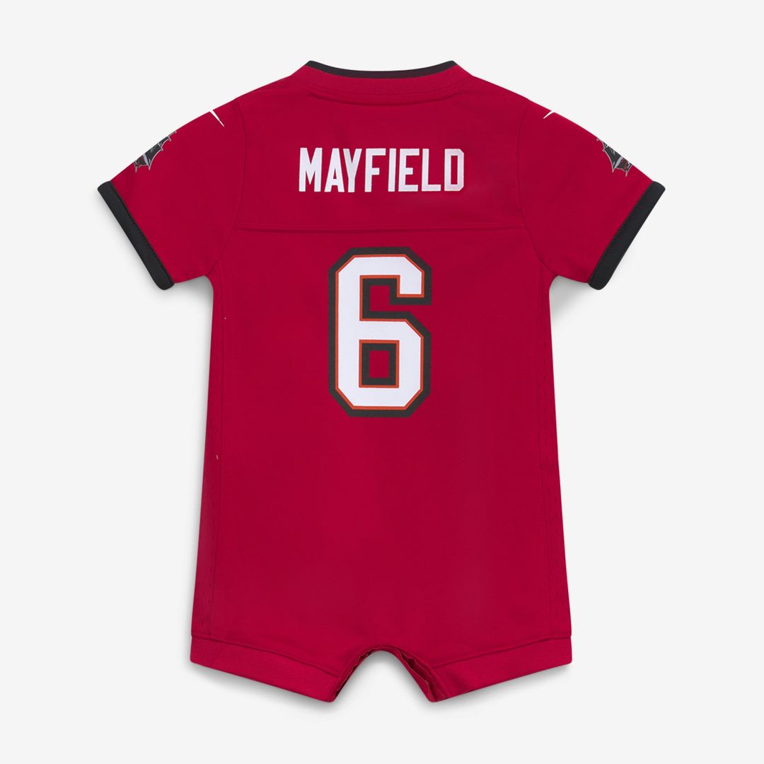 Baker Mayfield Tampa Bay Buccaneers Newborn Romper Game Jersey - Red