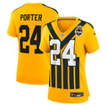 Joey Porter Jr. Pittsburgh Steelers Women's Alternate 1933 Throwback Game Jersey - Gold
