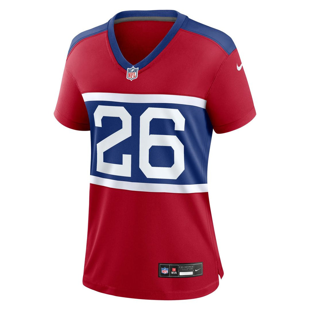 Devin Singletary New York Giants Women's Game Jersey - Royal