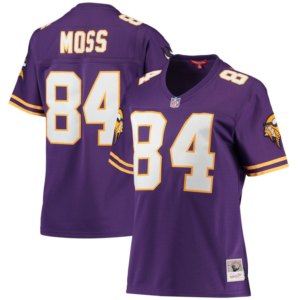 Randy Moss Minnesota Vikings Women's Legacy Replica Team Jersey - Purple