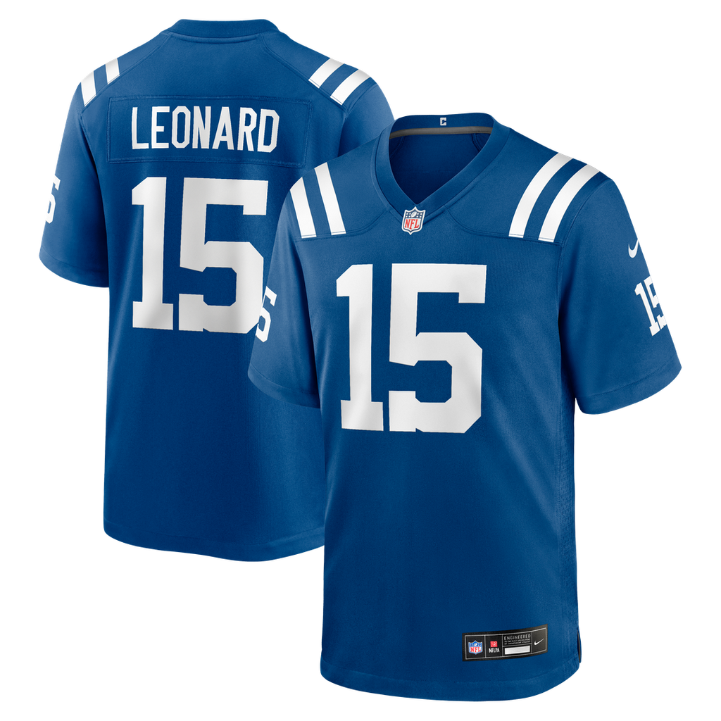 Riley Leonard Indianapolis Colts Team Game Jersey - Royal