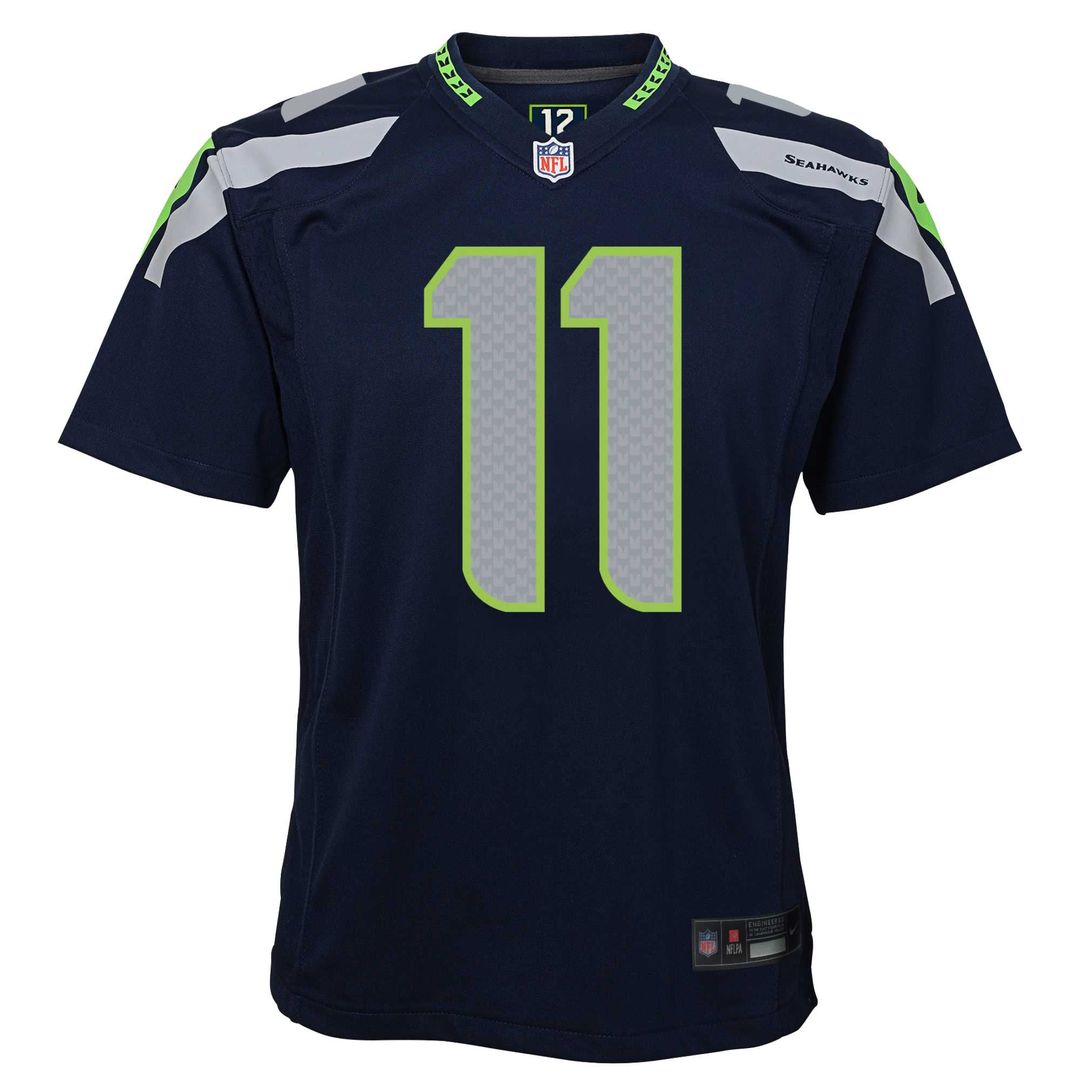 Jaxon Smith - Njigba Seattle Seahawks Youth Game Jersey - College Navy