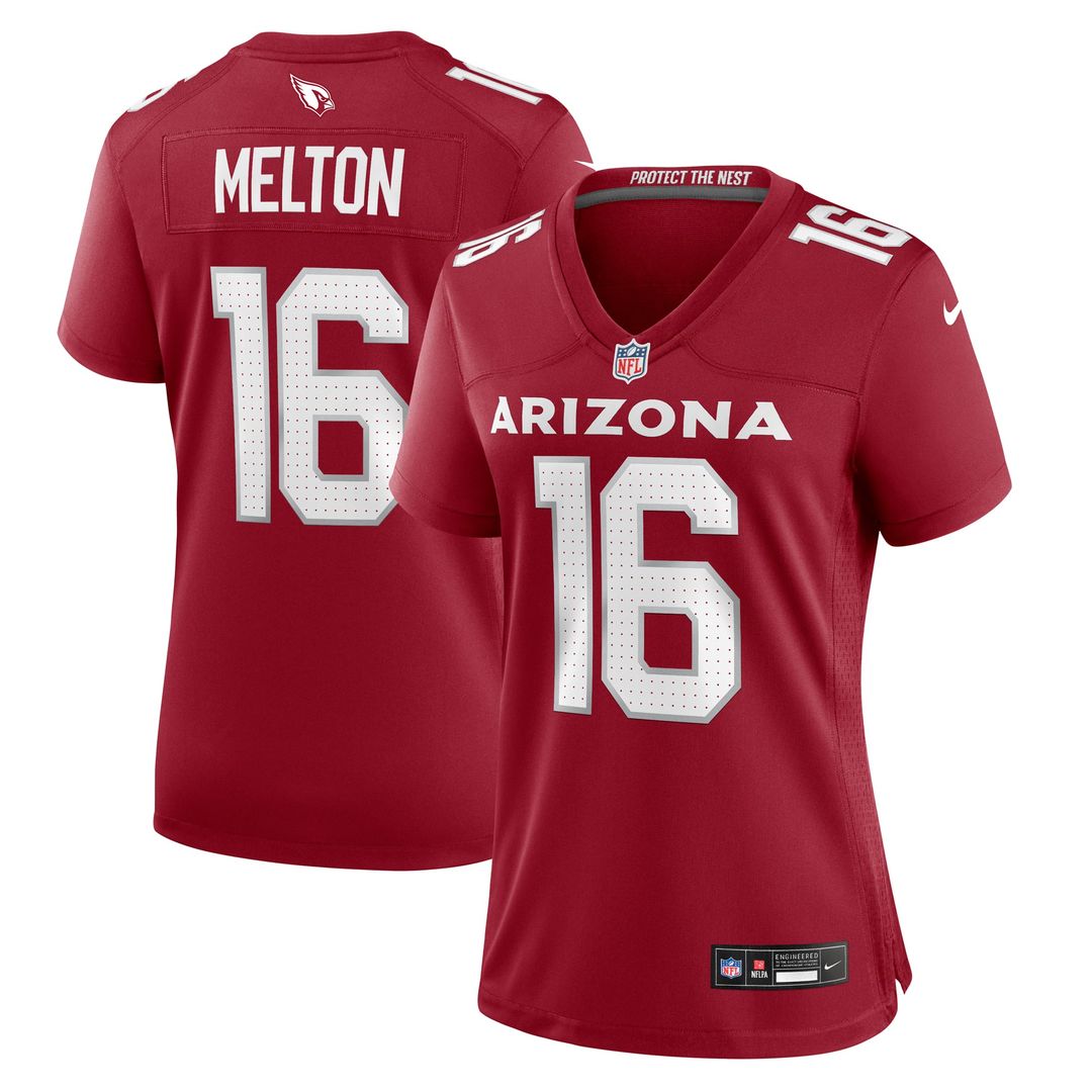 Max Melton Arizona Cardinals Women's Game Jersey - Cardinal