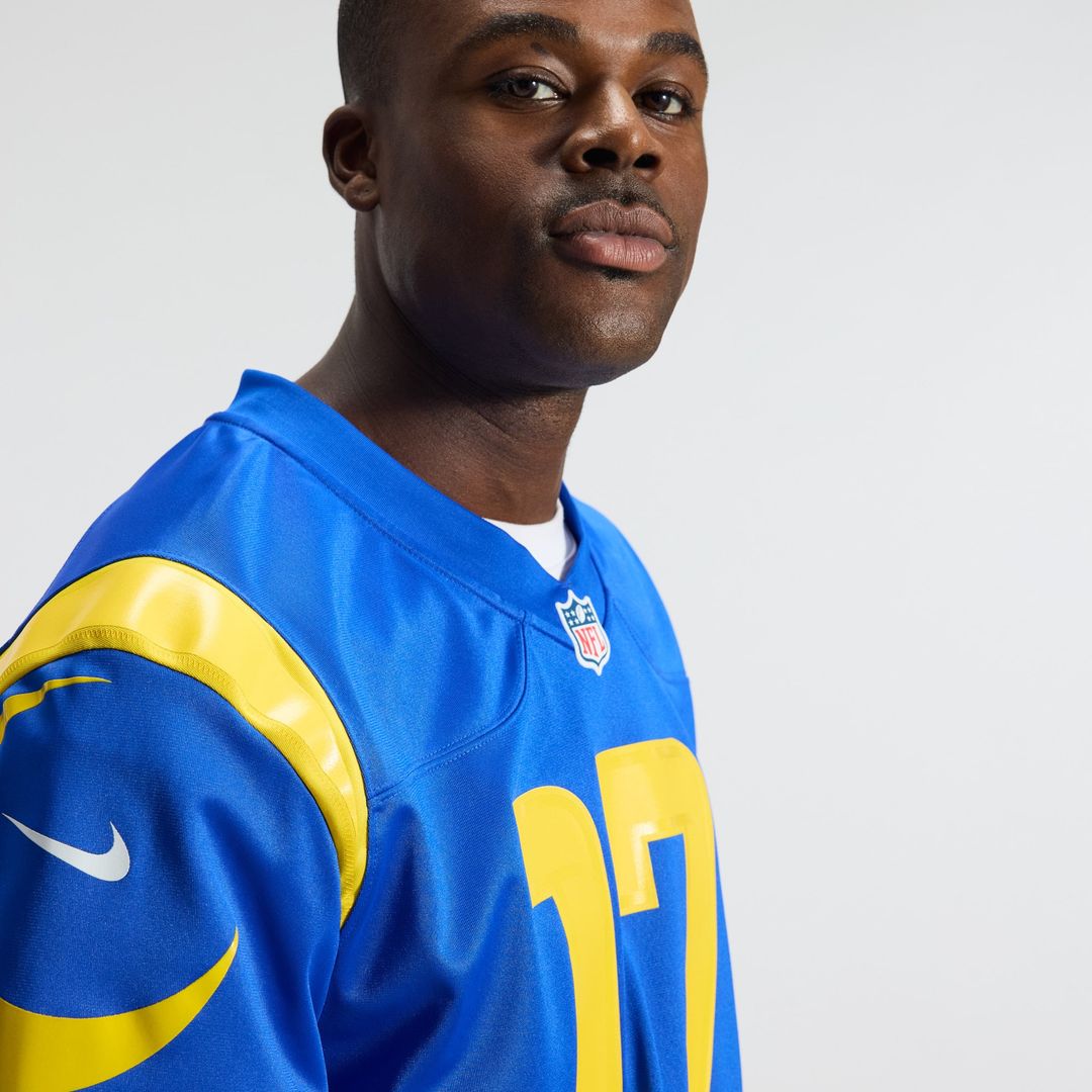 Davante Adams Los Angeles Rams Team Game Player Jersey - Royal