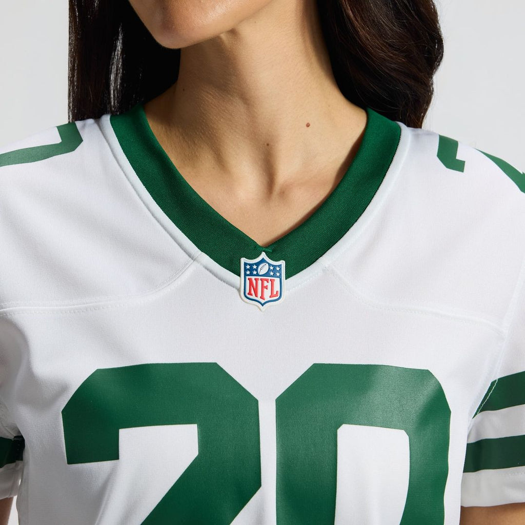 Breece Hall New York Jets Women's Game Jersey - Legacy White