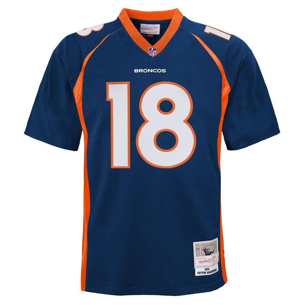 Peyton Manning Denver Broncos Youth 2015 Retired Player Legacy Jersey - Navy