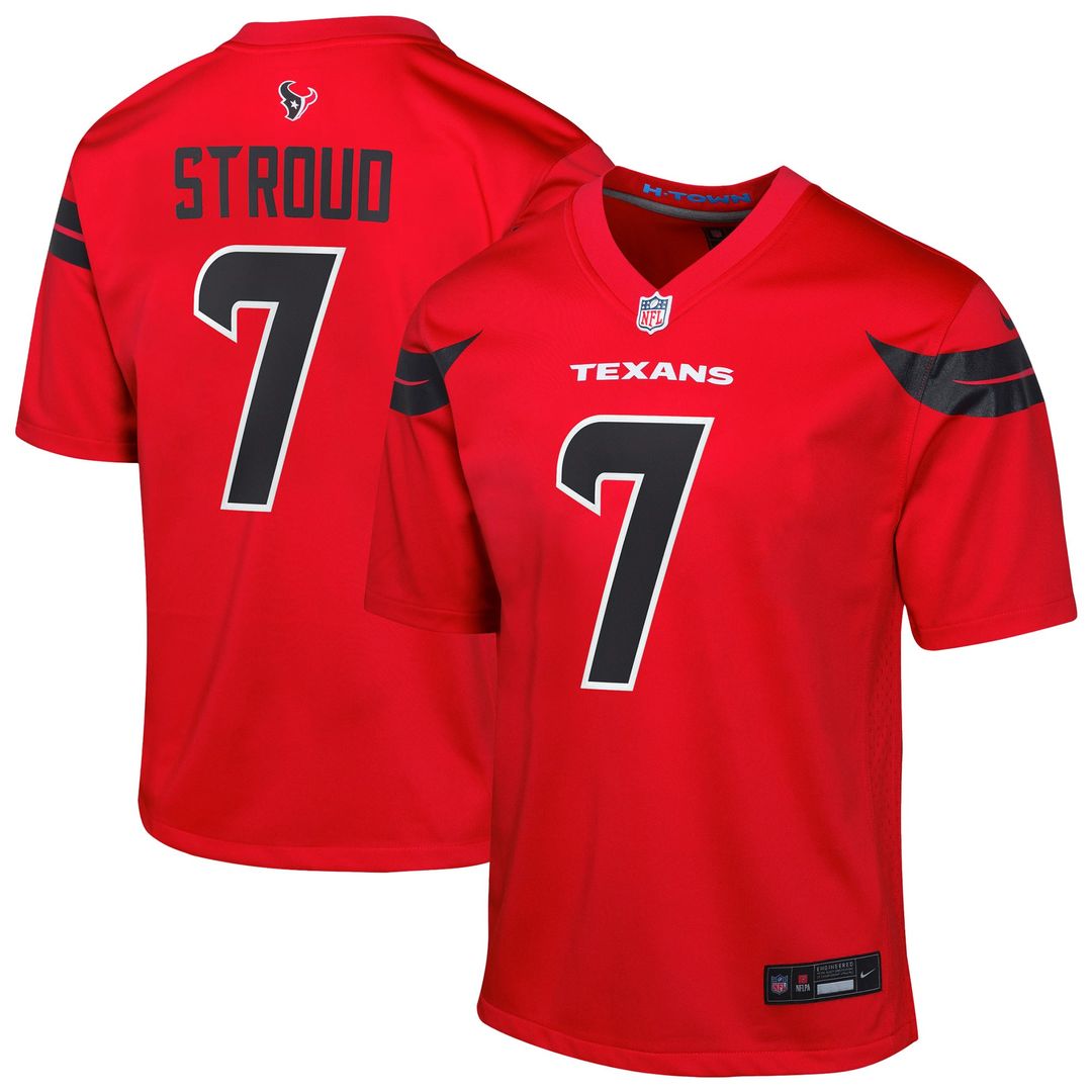 C.J. Stroud Houston Texans Youth Game Jersey - Navy