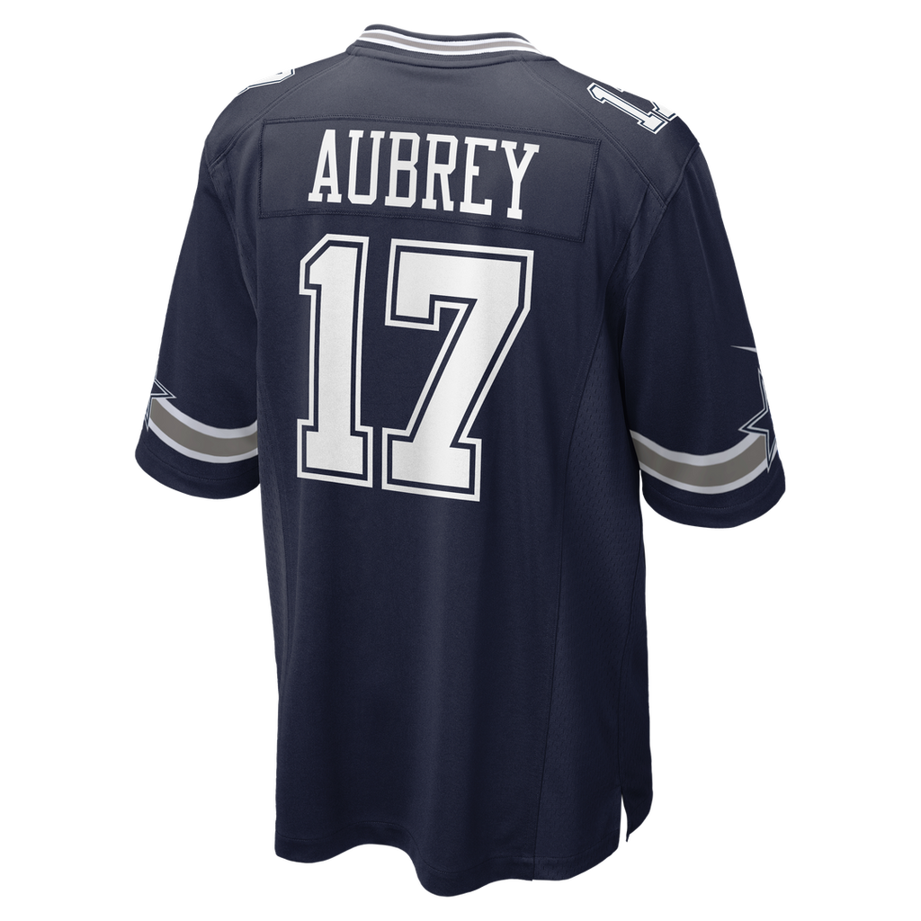 Brandon Aubrey Dallas Cowboys Team Game Jersey - Navy