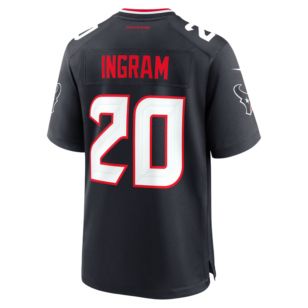Ja'Marcus Ingram Houston Texans Team Game Jersey - Navy