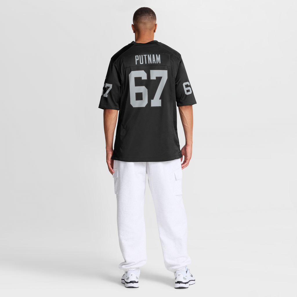 Will Putnam Las Vegas Raiders Team Game Jersey - Black