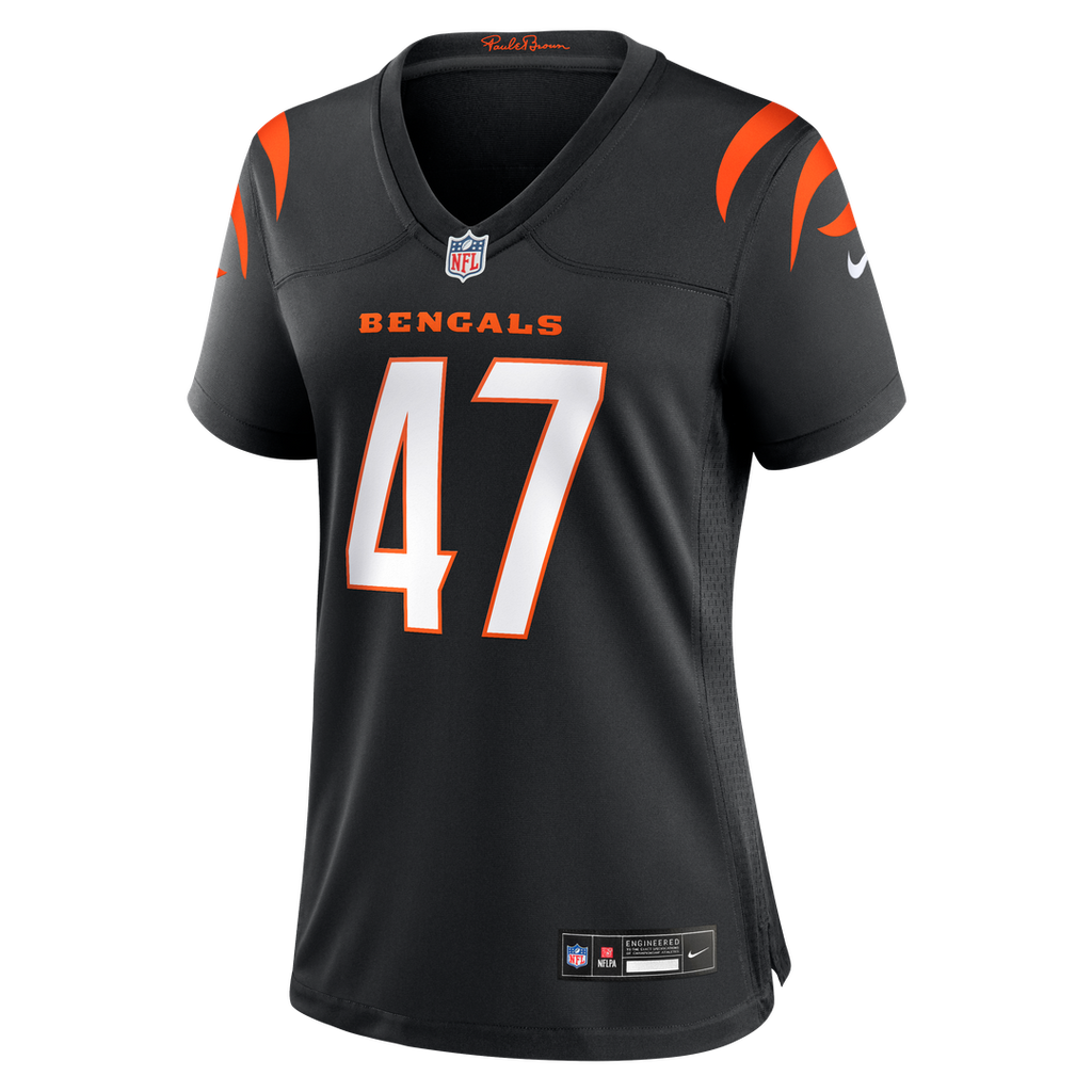 Swayze Bozeman Cincinnati Bengals Women's Team Game Jersey - Black