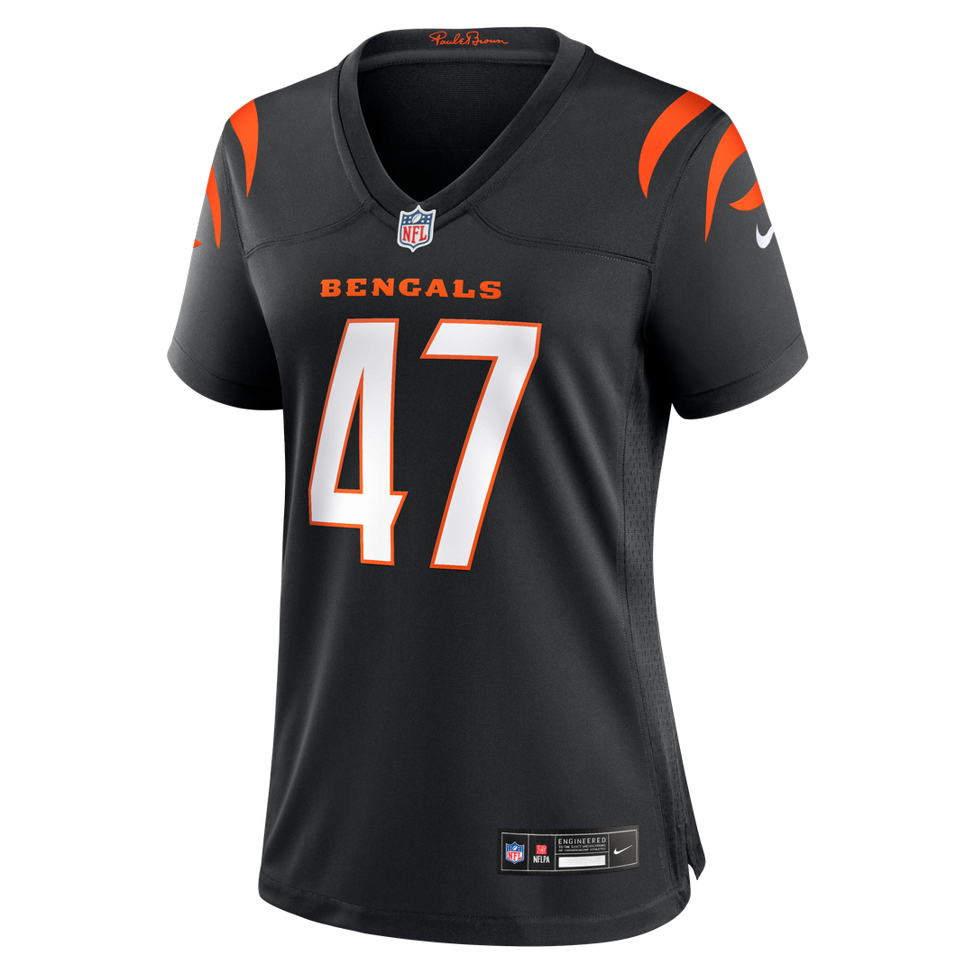 Swayze Bozeman Cincinnati Bengals Women's Team Game Jersey - Black
