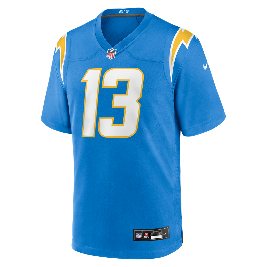 Keenan Allen Los Angeles Chargers Game Player Jersey - Powder Blue