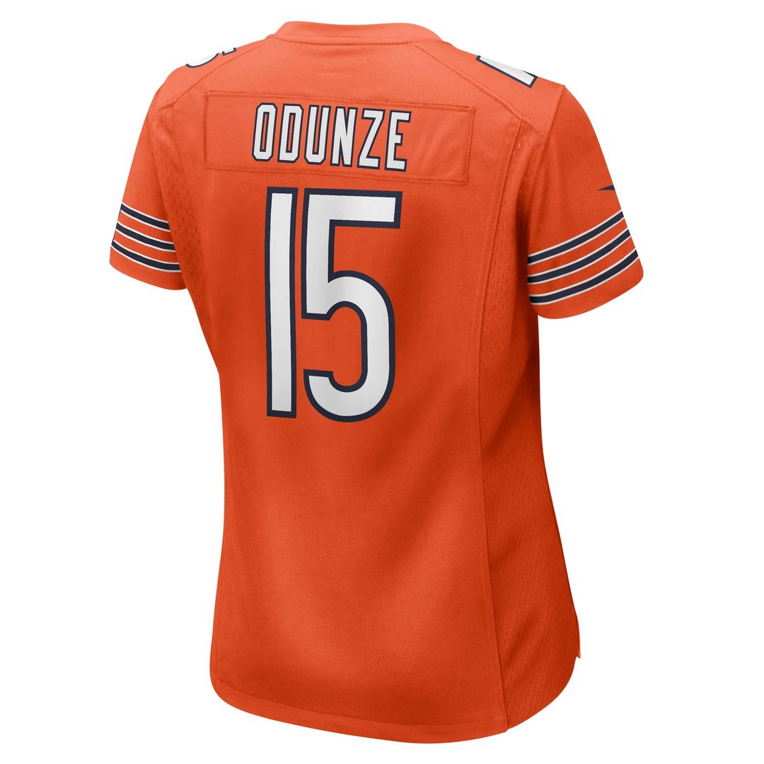 Rome Odunze Chicago Bears Women's Alternate Game Jersey - Orange