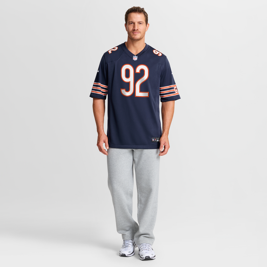 Daniel Hardy Chicago Bears Team Game Jersey - Navy