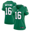 Quez Watkins Philadelphia Eagles Women's Alternate Game Jersey - Kelly Green