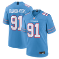 John Franklin - Myers Tennessee Titans Team Game Jersey - Light Blue
