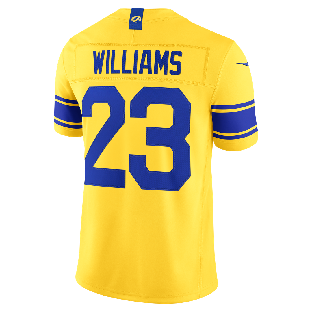 Kyren Williams Los Angeles Rams Team Vapor F.U.S.E. Stitched Limited Jersey - Royal