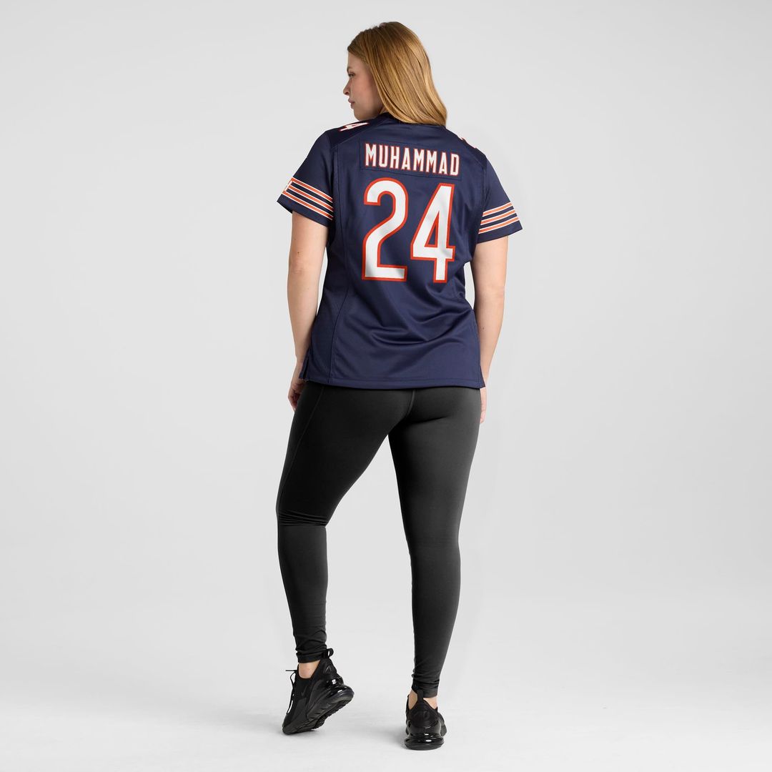 Malik Muhammad Chicago Bears Women's Team Game Jersey - Navy