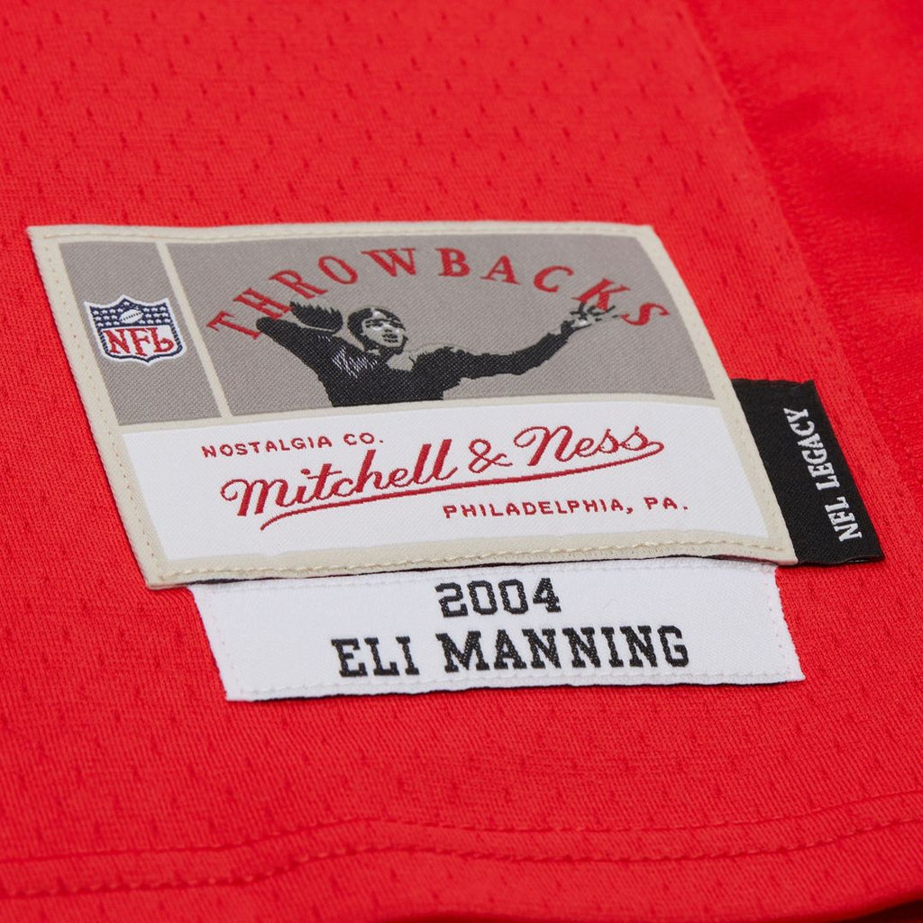 Eli Manning New York Giants Youth 2004 Legacy Retired Player Jersey - Red