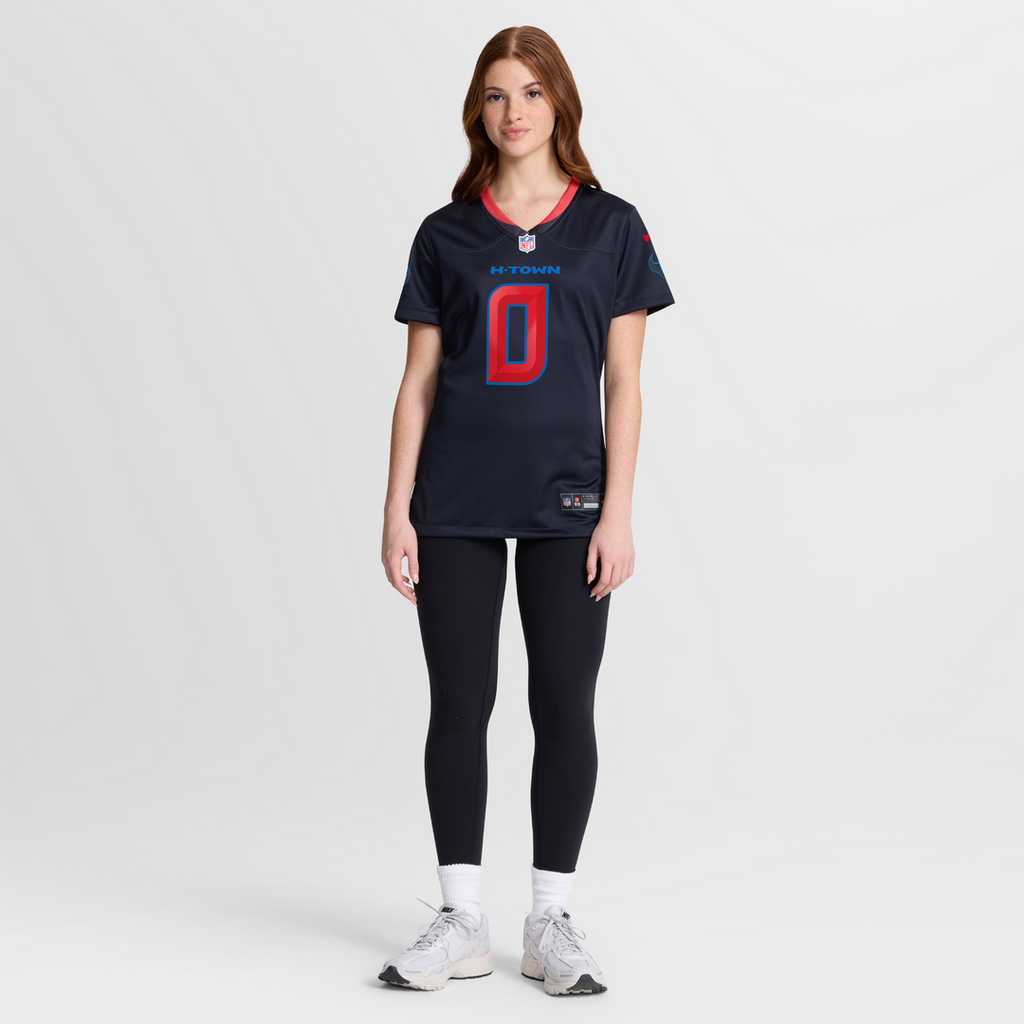 Azeez Al - Shaair Houston Texans Women's Alternate Game Jersey - Navy