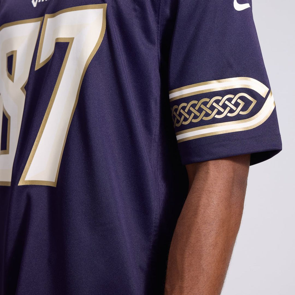 T.J. Hockenson Minnesota Vikings 2026 Rivalries Collection Game Jersey - Purple