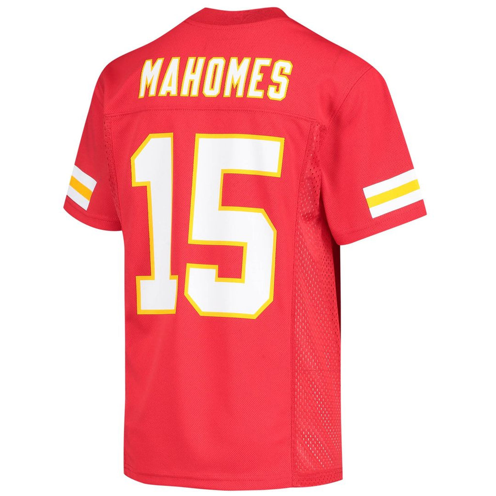 Patrick Mahomes Kansas City Chiefs Youth Replica Jersey - Red