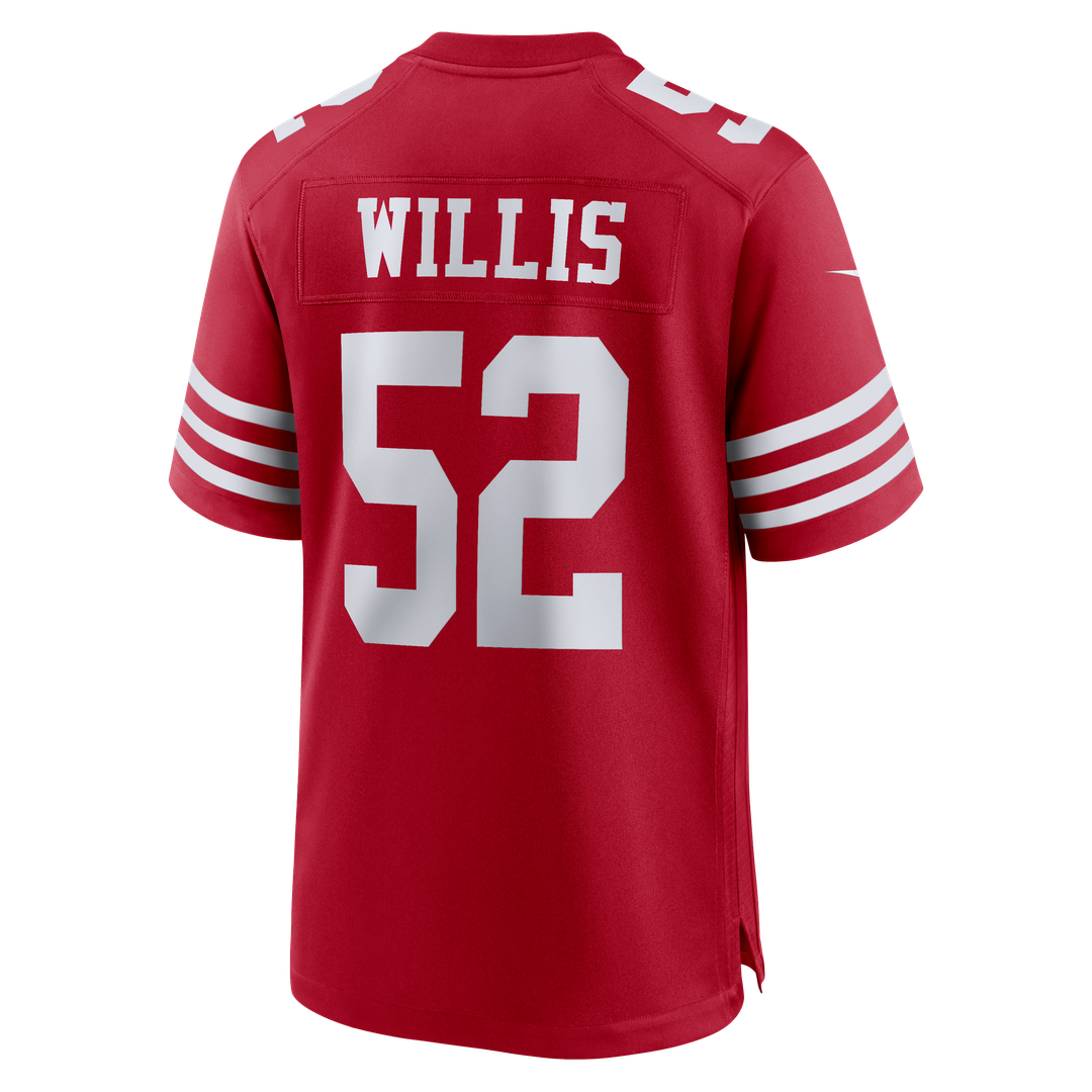Patrick Willis San Francisco 49ers Retired Player Game Jersey - Scarlet