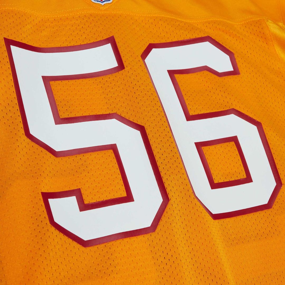 Hardy Nickerson Tampa Bay Buccaneers 1993 Authentic Throwback Retired Player Jersey - Orange