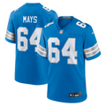 Cade Mays Detroit Lions Team Game Jersey - Blue