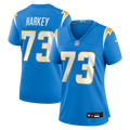 Alex Harkey Los Angeles Chargers Women's Team Game Jersey - Powder Blue