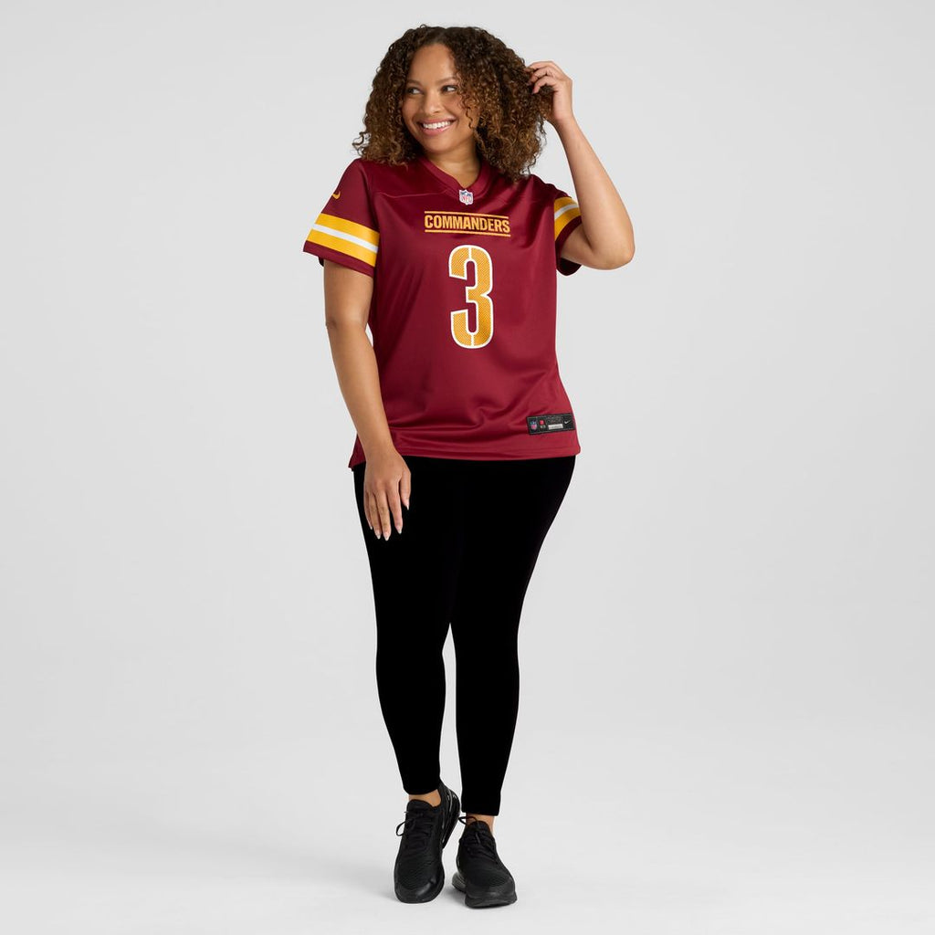 Will Harris Washington Commanders Women's Team Game Jersey - Burgundy