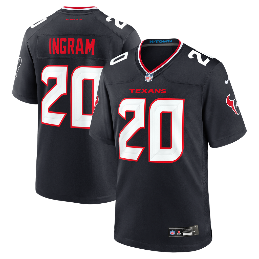Ja'Marcus Ingram Houston Texans Team Game Jersey - Navy