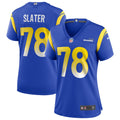 Jackie Slater Los Angeles Rams Women's Game Retired Player Jersey - Royal
