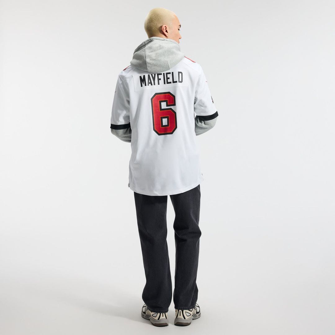 Baker Mayfield Tampa Bay Buccaneers Away Game Jersey - White