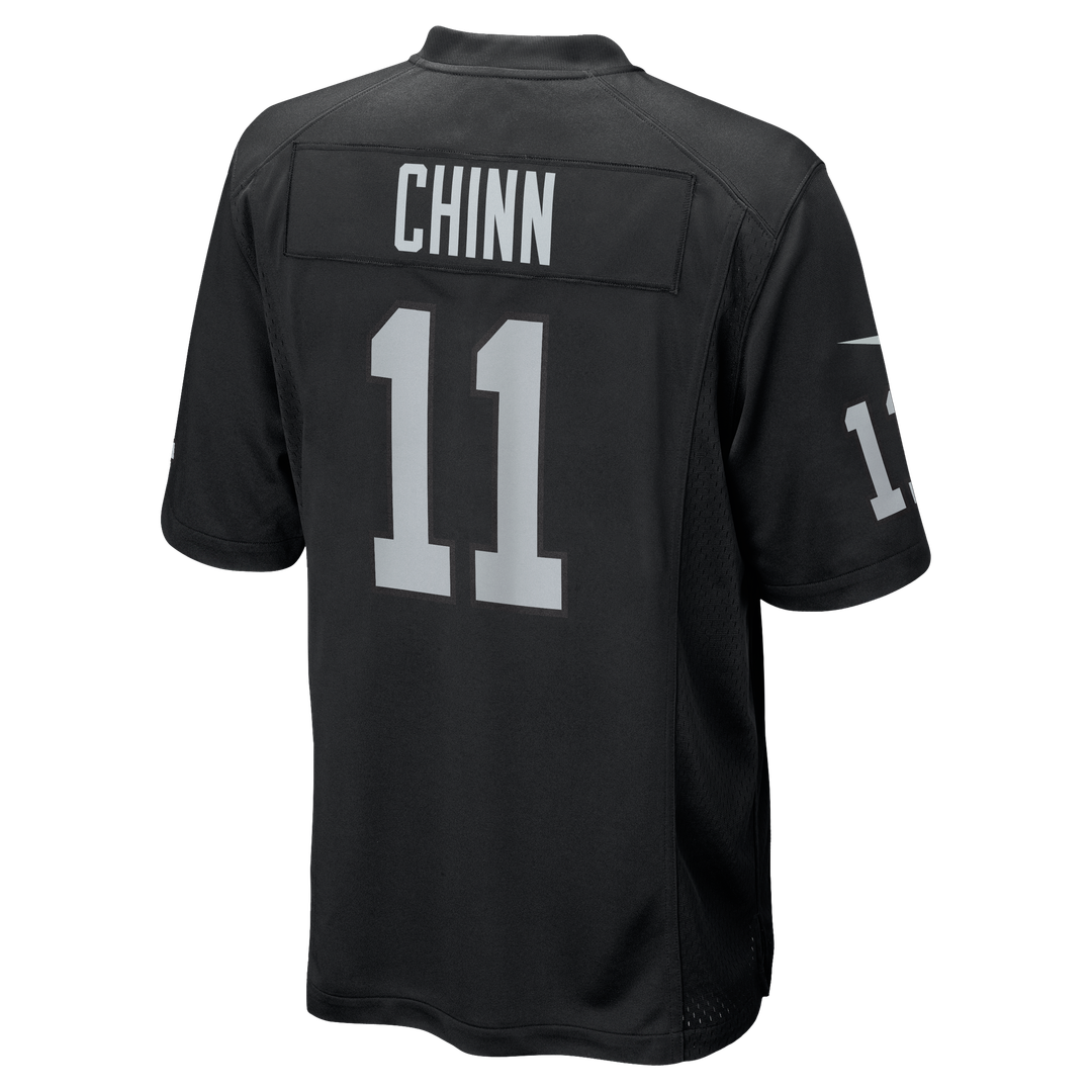 Jeremy Chinn Las Vegas Raiders Team Game Jersey - Black