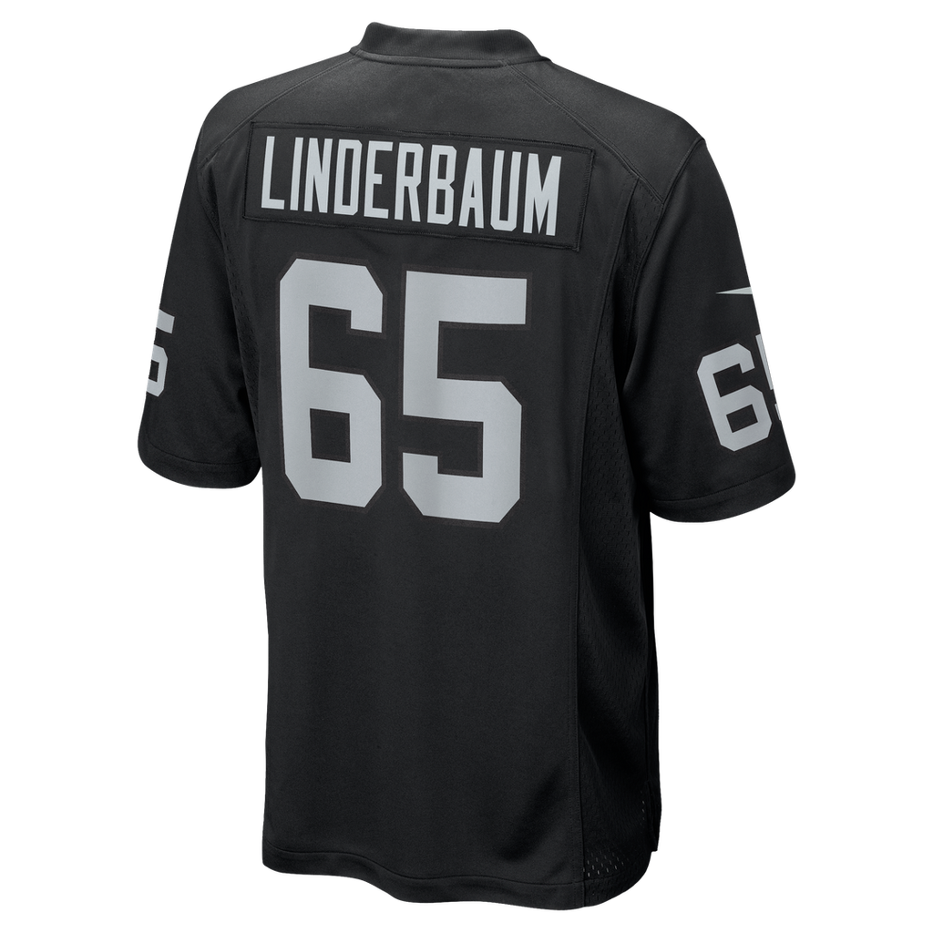 Tyler Linderbaum Las Vegas Raiders Team Game Jersey - Black
