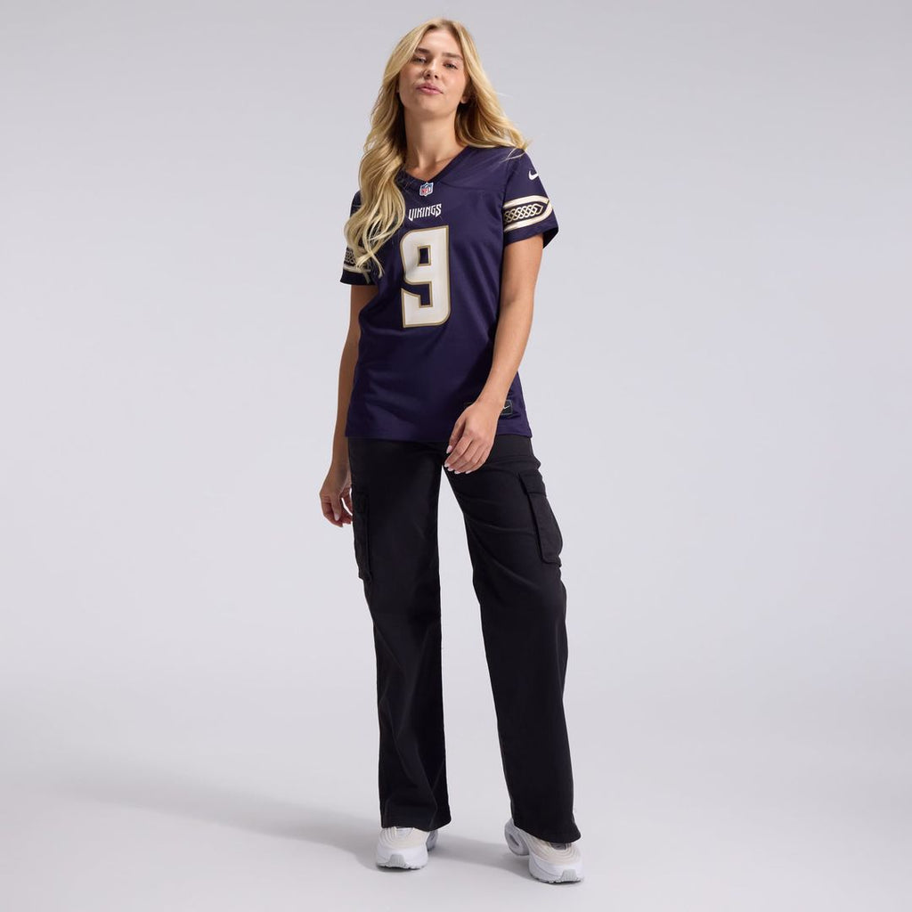 J.J McCarthy Minnesota Vikings Women's 2026 Rivalries Collection Game Jersey - Purple