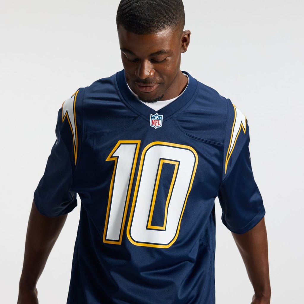 Justin Herbert Los Angeles Chargers Alternate Super Chargers Game Player Jersey - Navy