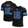 Jared Goff Detroit Lions Youth Game Jersey - Black