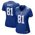 Jalin Hyatt New York Giants Women's Team Game Jersey - Royal